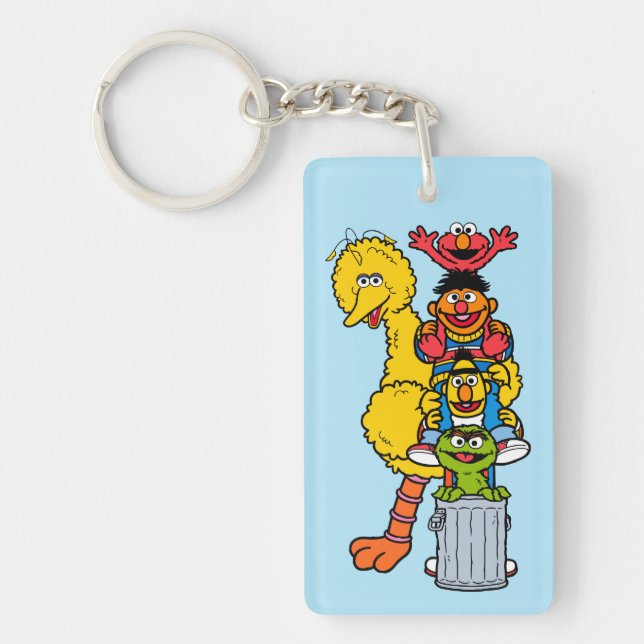 Sesame Street | Sesame Street Pals Pose Key Ring (Front)