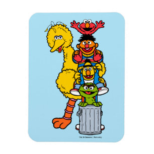 Sesame Street   Sesame Street Pals Pose Magnet