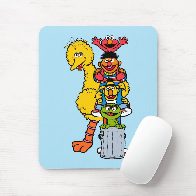 Sesame Street | Sesame Street Pals Pose Mouse Pad (With Mouse)