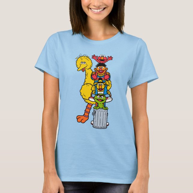 Sesame Street | Sesame Street Pals Pose T-Shirt (Front)