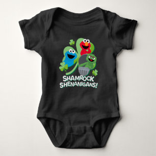 Sesame Street   Shamrock Shenanigans! Baby Bodysuit