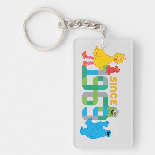 Sesame Street | Since 1969 Key Ring (Front)