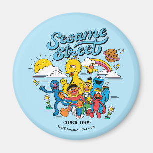 Sesame Street   Since 1969 Magnet