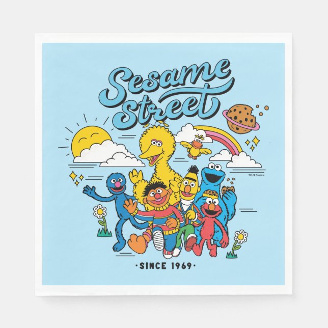 Sesame Street | Since 1969 Napkin (Front)