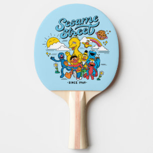 Sesame Street   Since 1969 Ping Pong Paddle