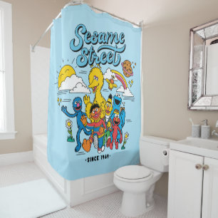 Sesame Street   Since 1969 Shower Curtain