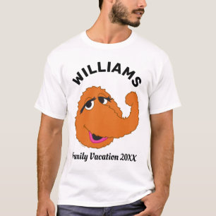 Sesame Street Snuffleupagus Family Vacation T-Shirt