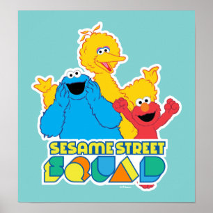 Sesame Street Squad Poster