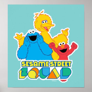 Sesame Street Squad Poster