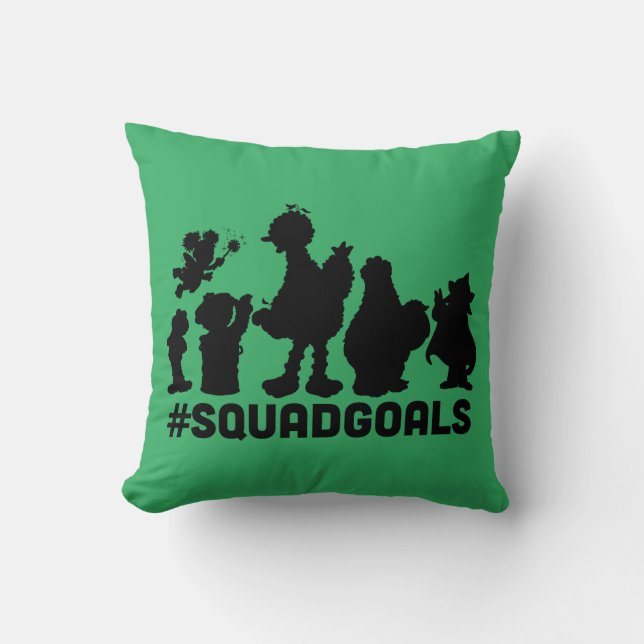 Sesame Street - #SquadGoals Cushion (Front)