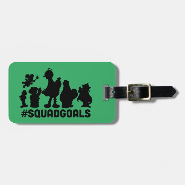 Sesame Street - #SquadGoals Luggage Tag (Front Horizontal)