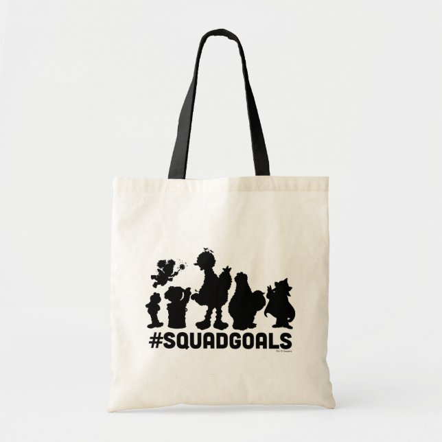 Sesame Street - #SquadGoals Tote Bag (Front)