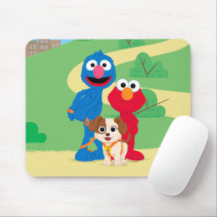 Sesame Street   Tango With Grover & Elmo Mouse Pad