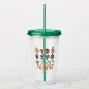 Sesame Street   Team Sesame Since 1969 Acrylic Tumbler