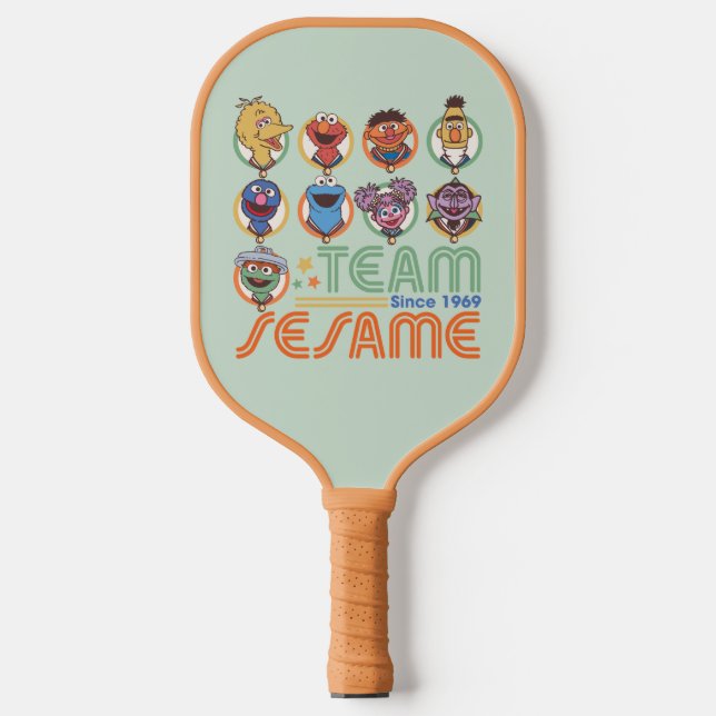 Sesame Street | Team Sesame Since 1969 Pickleball Paddle (Front)