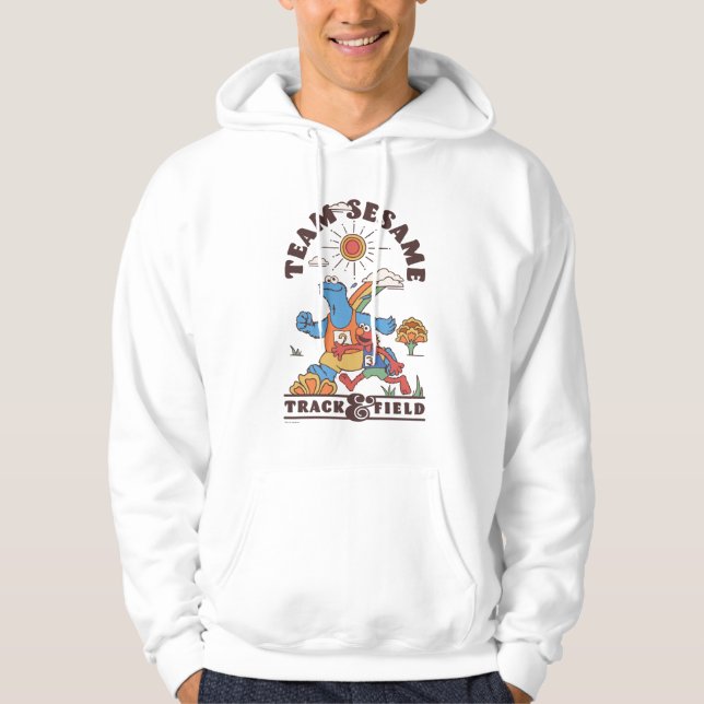 Sesame Street | Team Sesame Track & Field Hoodie (Front)