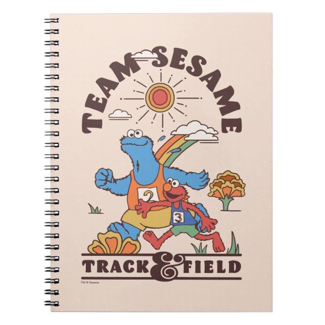 Sesame Street | Team Sesame Track & Field Notebook (Front)