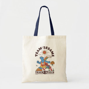 Sesame Street   Team Sesame Track & Field Tote Bag