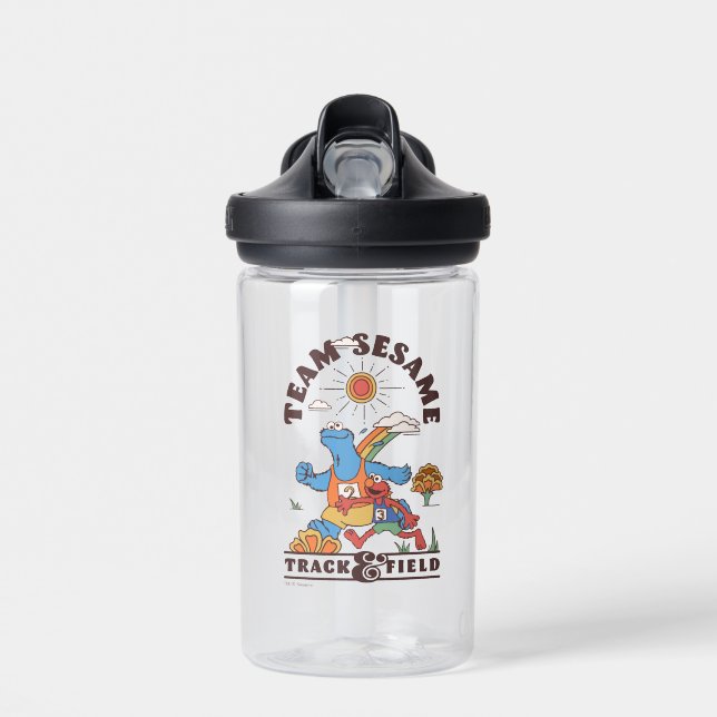 Sesame Street | Team Sesame Track & Field Water Bottle (Front)
