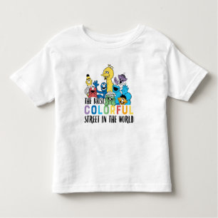 Sesame Street   The Most Colourful Street Toddler T-Shirt