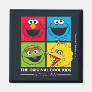 Sesame Street   The Original Cool Kids Magnet