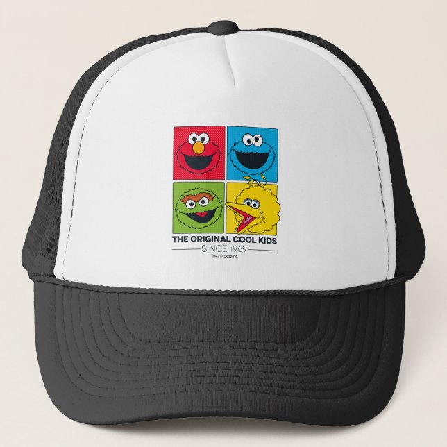 Sesame Street | The Original Cool Kids Trucker Hat (Front)