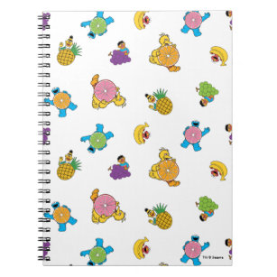 Sesame Street Tropical Pattern Notebook