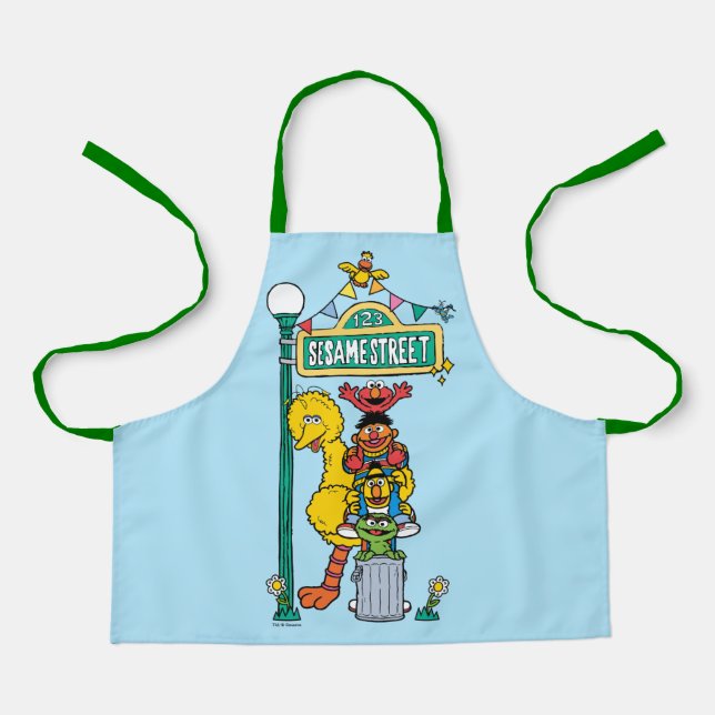 Sesame Street | Under the Sesame Street Sign Apron (Front)