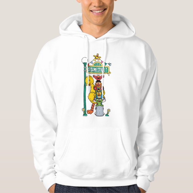 Sesame Street | Under the Sesame Street Sign Hoodie (Front)