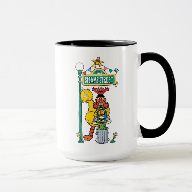 Sesame Street | Under the Sesame Street Sign Mug (Right)