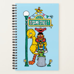 Sesame Street   Under the Sesame Street Sign Notebook