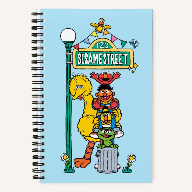 Sesame Street | Under the Sesame Street Sign Notebook (Front)