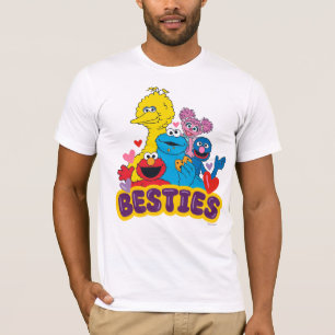 Sesame Street Valentine Besties T-Shirt