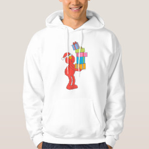 Sesame Street   Vintage Elmo and Presents Hoodie