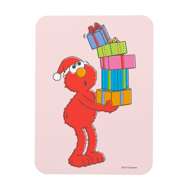 Sesame Street | Vintage Elmo and Presents Magnet (Vertical)