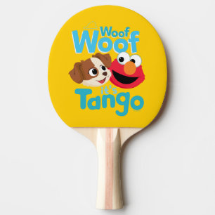Sesame Street   Woof Woof It's Tango & Elmo Ping Pong Paddle