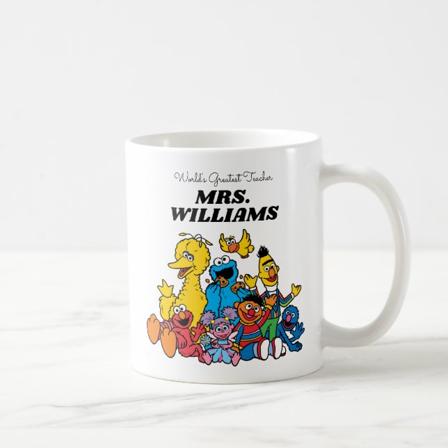 Sesame Street | World's Greatest Teacher Coffee Mug (Right)