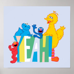Sesame Street Yeah! Poster