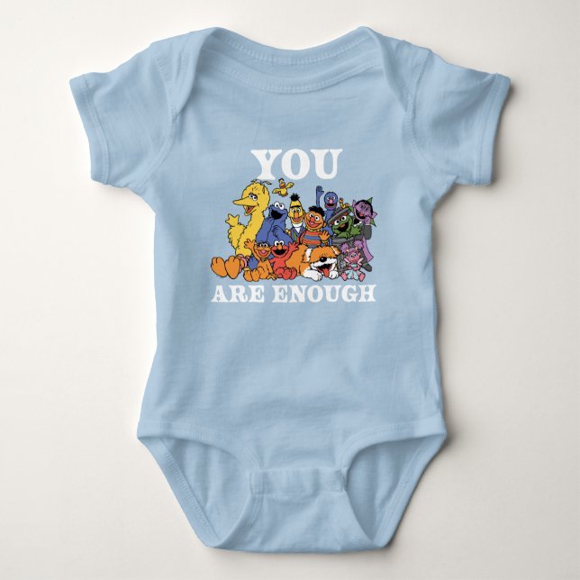 Sesame Street | You Are Enough Baby Bodysuit (Front)