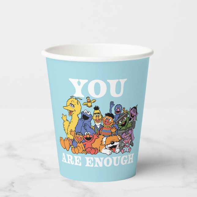Sesame Street | You Are Enough Paper Cups (Front)