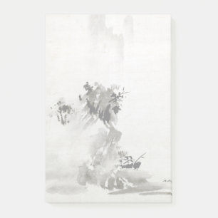 Sesshu Toyo Haboku-Sansui Landscape Post-it Notes