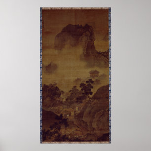 Sesshu Toyo Landscape of Four Seasons - Fall Poster