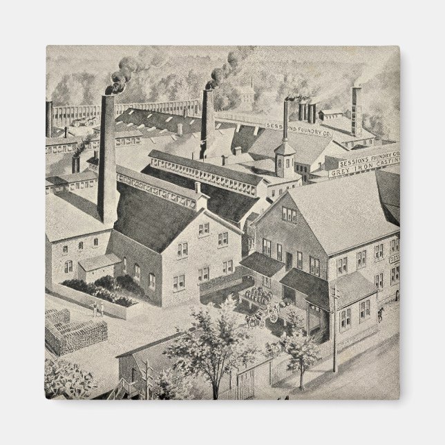 Sessions Foundry Co Magnet (Front)