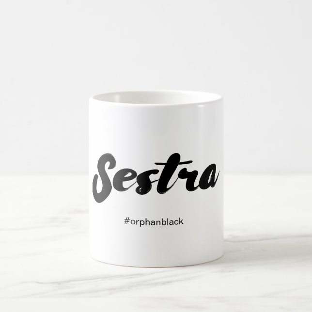 Sestra, #orphanblack coffee mug (Center)