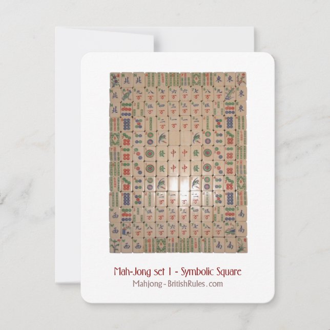 Set 1 – Symbolic Square – Explanatory card (Front)