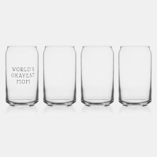 Set 4 Wine Glasses for Mother's Day Gift