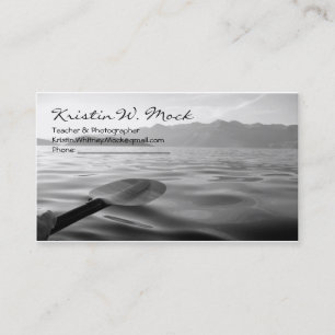 Set a sail on a moment of bliss business card