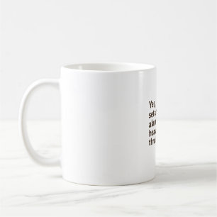 Set an Alarm to Hear a Thrush - Funny Birder Quote Coffee Mug