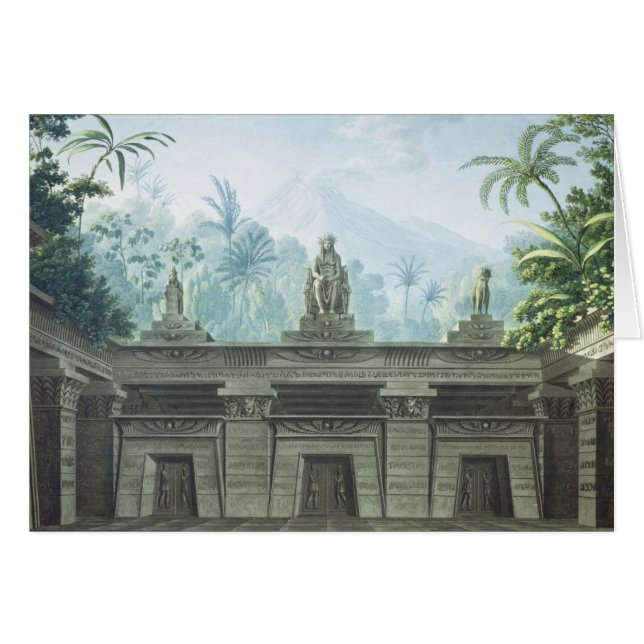 Set design for Act I Scene xv of 'The Magic (Front Horizontal)
