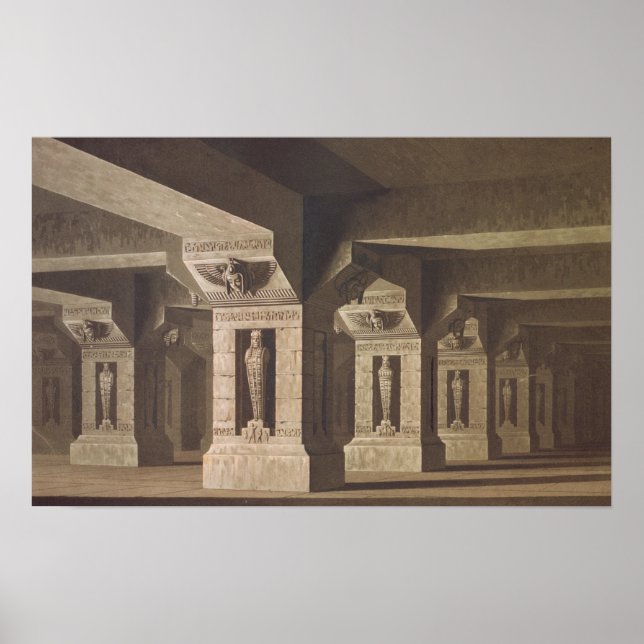 Set design for Act II Scene xx of The Magic Poster (Front)